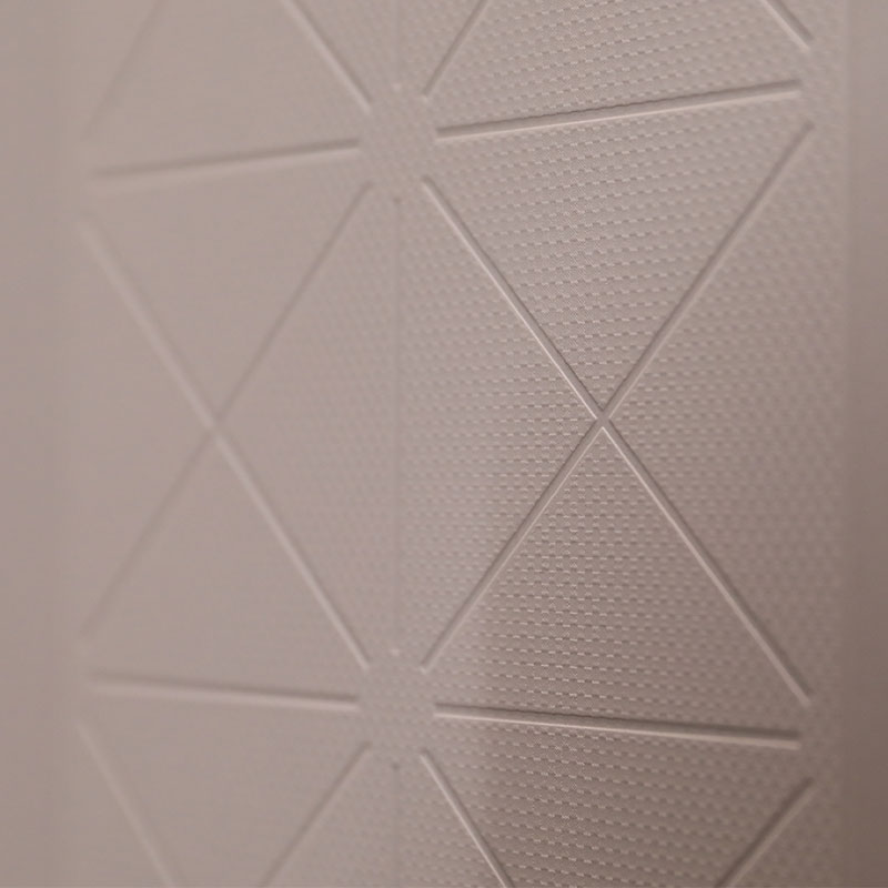 Geometric Pattern Grey Bedroom Wooden Door