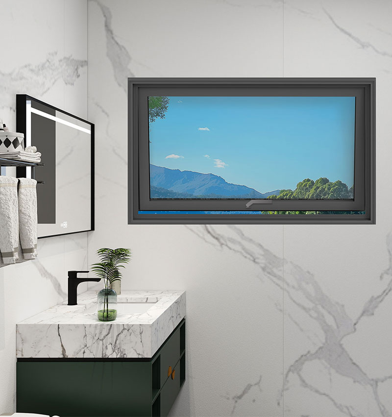Thermal Break Bathroom Casement  Window