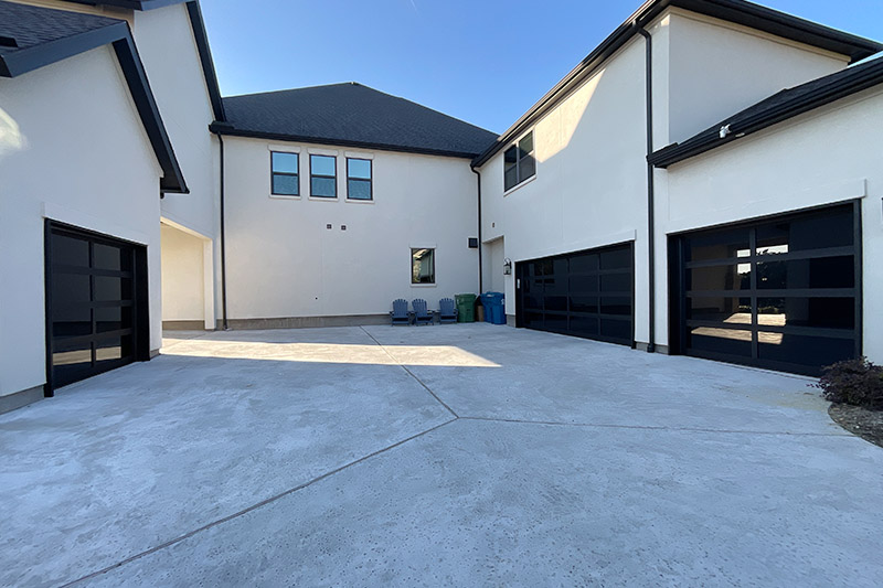 Meadows Garage Door in Roanoke, Texas - Black Laminate